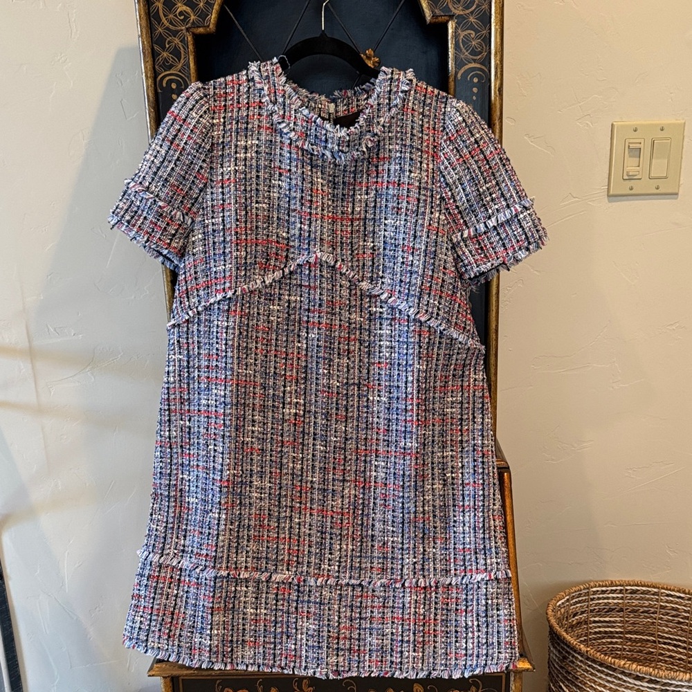 Ted Baker Multicolor Tweed Dress